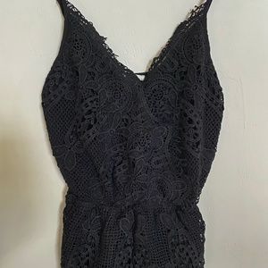 Lace Romper